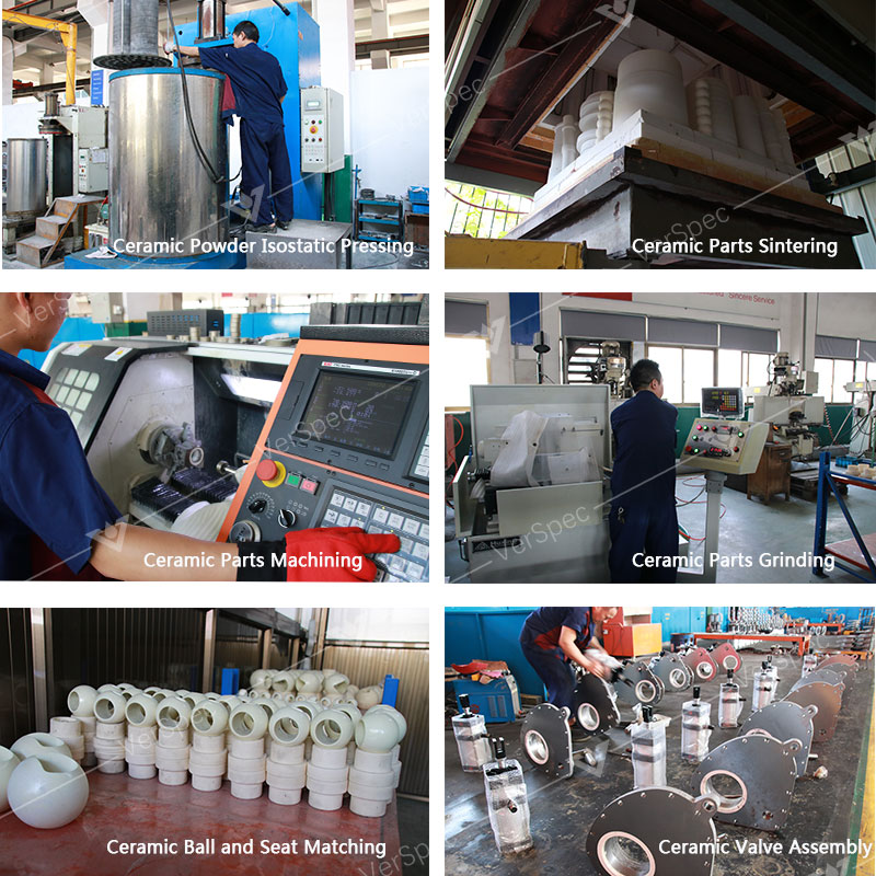 VerSpec ceramic valve production process